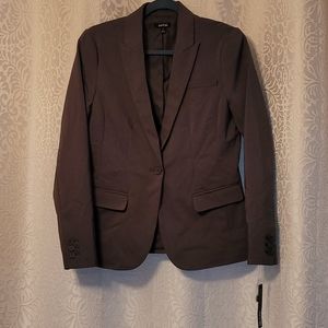 Charcoal gray blazer NWT